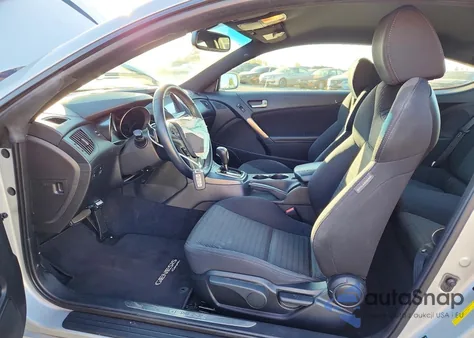 2015 Hyundai Genesis Coupe 3.8 from USA, damaged, VIN KMHHT6KJ6FU126959